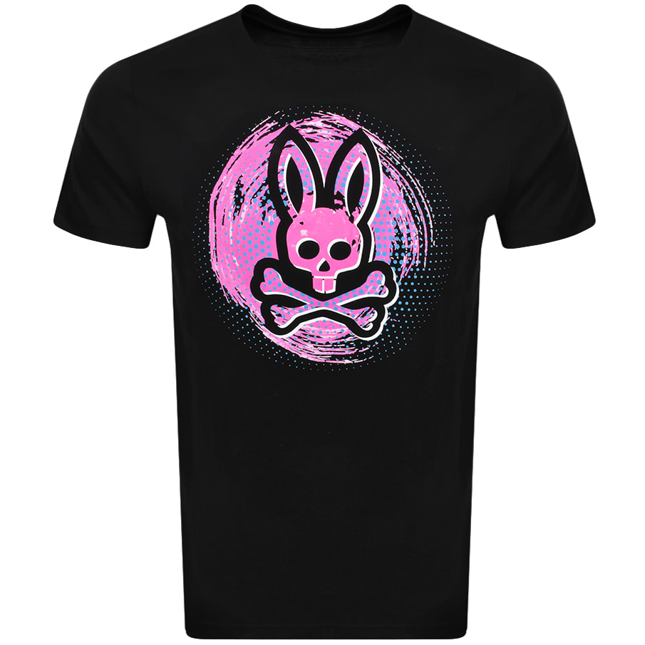 Alternative Image for ProductPsycho Bunny Downey Logo T Shirt Black1